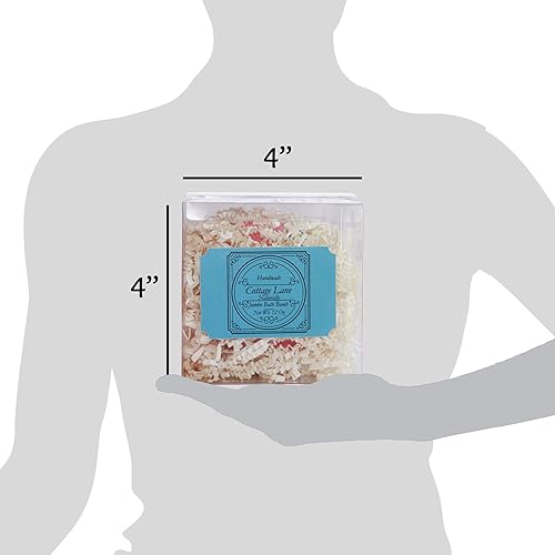 Miniatura 6 de Night of Romance Giant XXLG - Bomba de baño de 12 onzas con pétalos de flores secas reales por Villamonte Lane