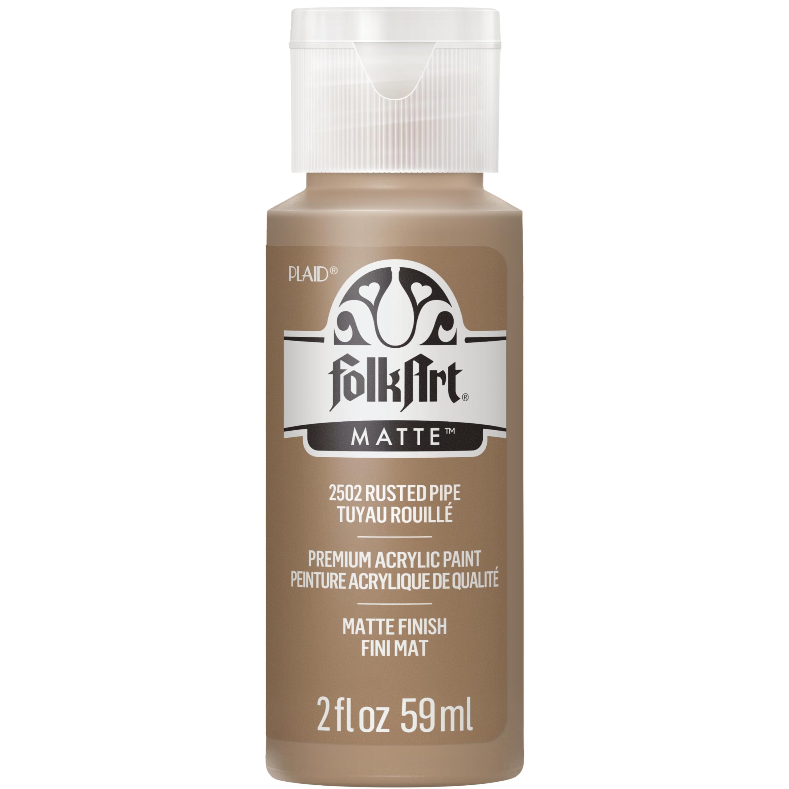 FolkArt Acrylic Paint in Assorted Colors (2 Ounce), 2502 Rusted Pipe โ image 1