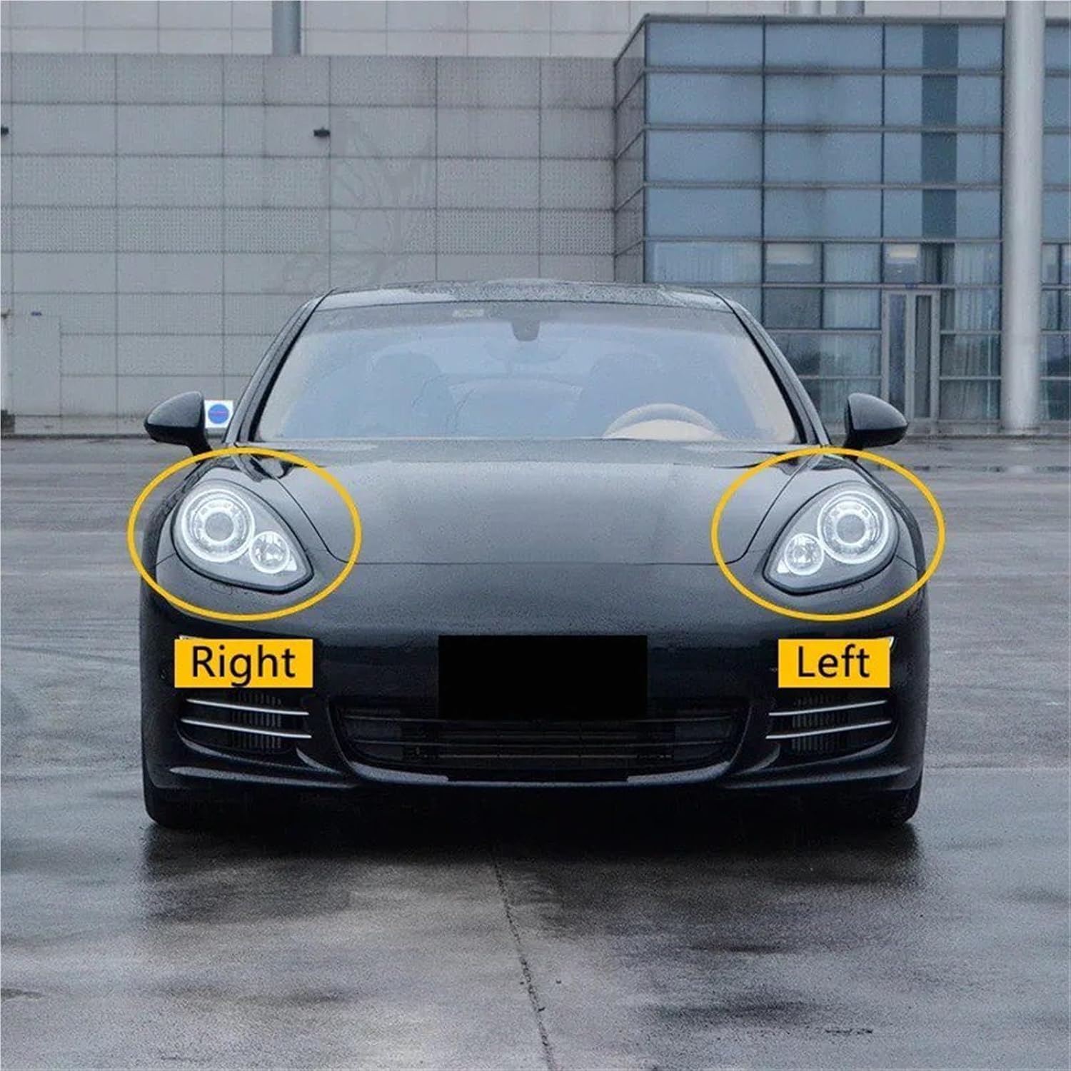 Car Front Headlight Shell For Panamera 2014 2015 2016 Car Glass Lens Headlamp Transparent Lampshade Lamp Shell Lights Housing Headlight Cover Car Headlight Cover