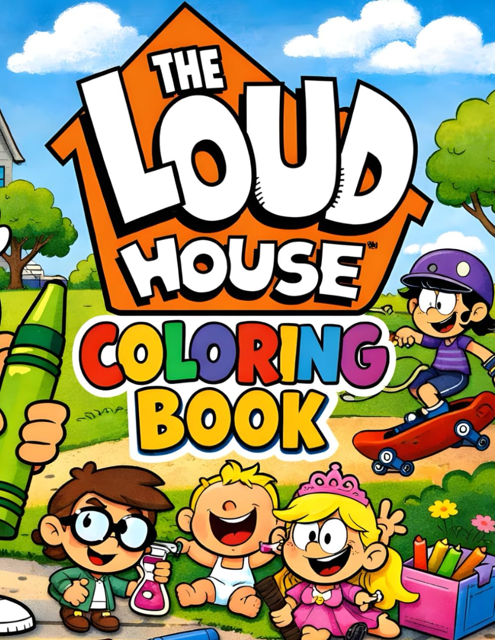 Coloring Book: Simple and Big Designs for Relaxation will Make You Excited For Boys and Girls (Bold & Easy Coloring)