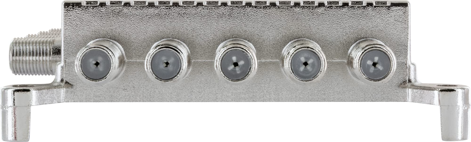 SCHWAIGER 5217 Multiswitch Sat Splitter 8 vías Sat Splitter Digital Multiswitch Splitter de 8 vías con Fuente de alimentación Externa 2 Posiciones de satélite en 8 Salidas