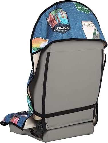 Miniatura 21 de Funda protectora de asiento de automóvil, para asientos delanteros, para entrenamiento de gimnasio, correr, nadar, playa y senderismo, impermeable