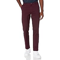 Amazon Essentials Pantaloni Chino Elasticizzati Casual Dritti Uomo