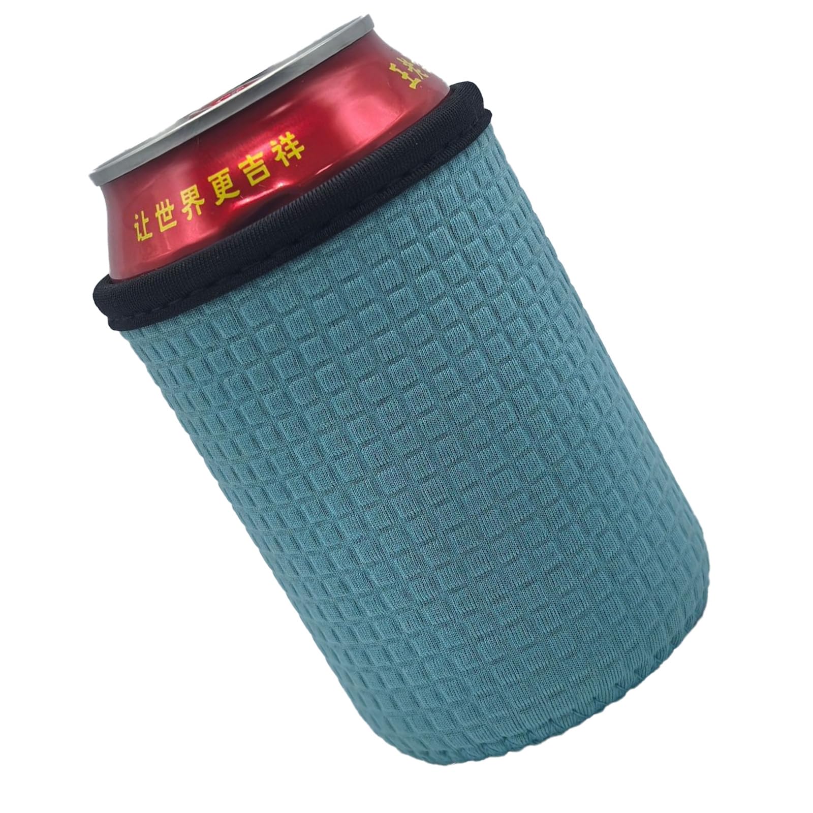 Nmowybpy Sky Blue 12Oz Standard Can Insulated Covers Portable Cup Sleeve Drink Decoration Neoprene Drink Coolers Bottle Sleeve Enduring Portable Cup Decoration