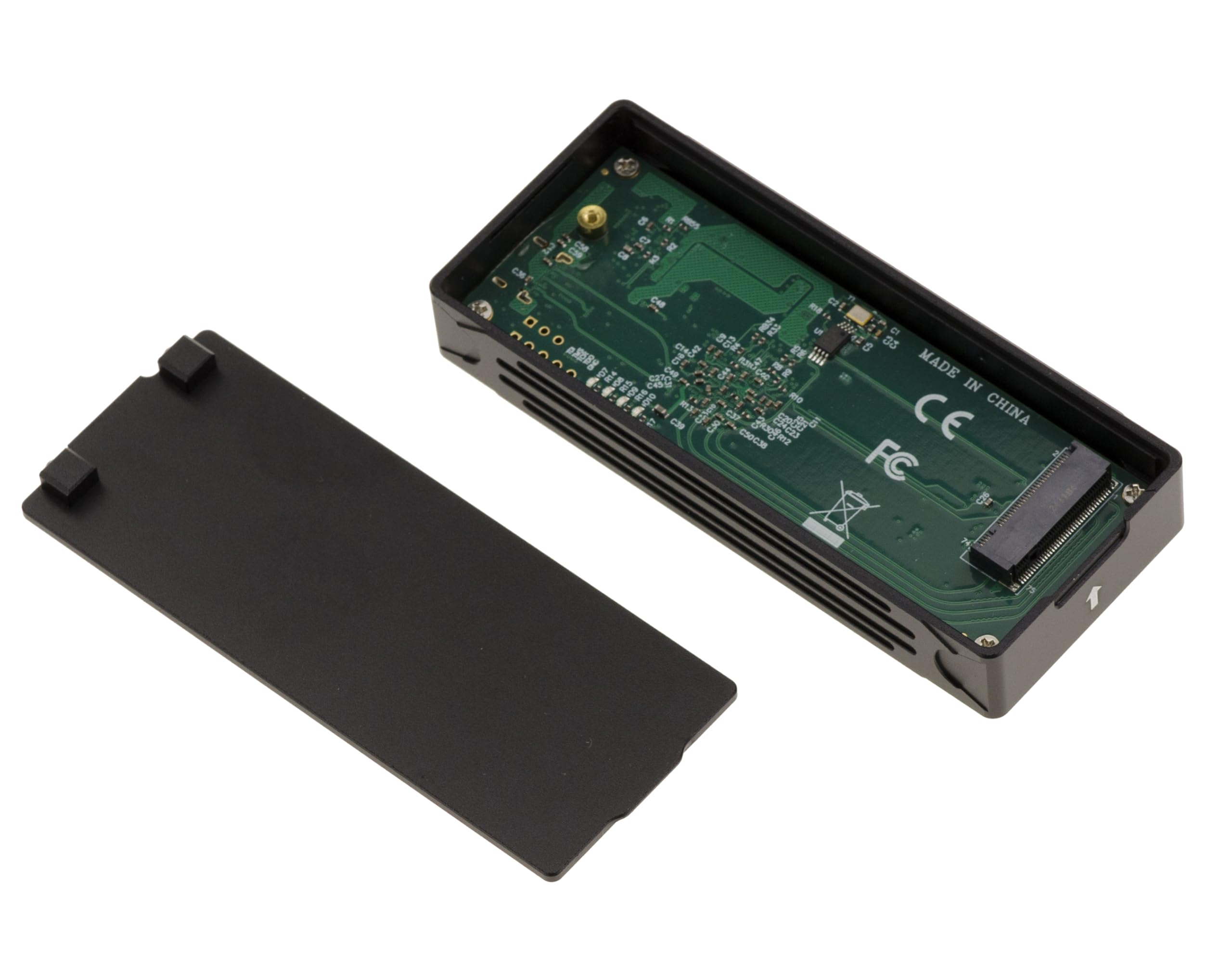 KALEA-INFORMATIQUE Aluminiowa obudowa Thunderbolt 3 40G dla dysków SSD M2 NVMe. Aluminiowa konstrukcja z szybkim kablem w zestawie
