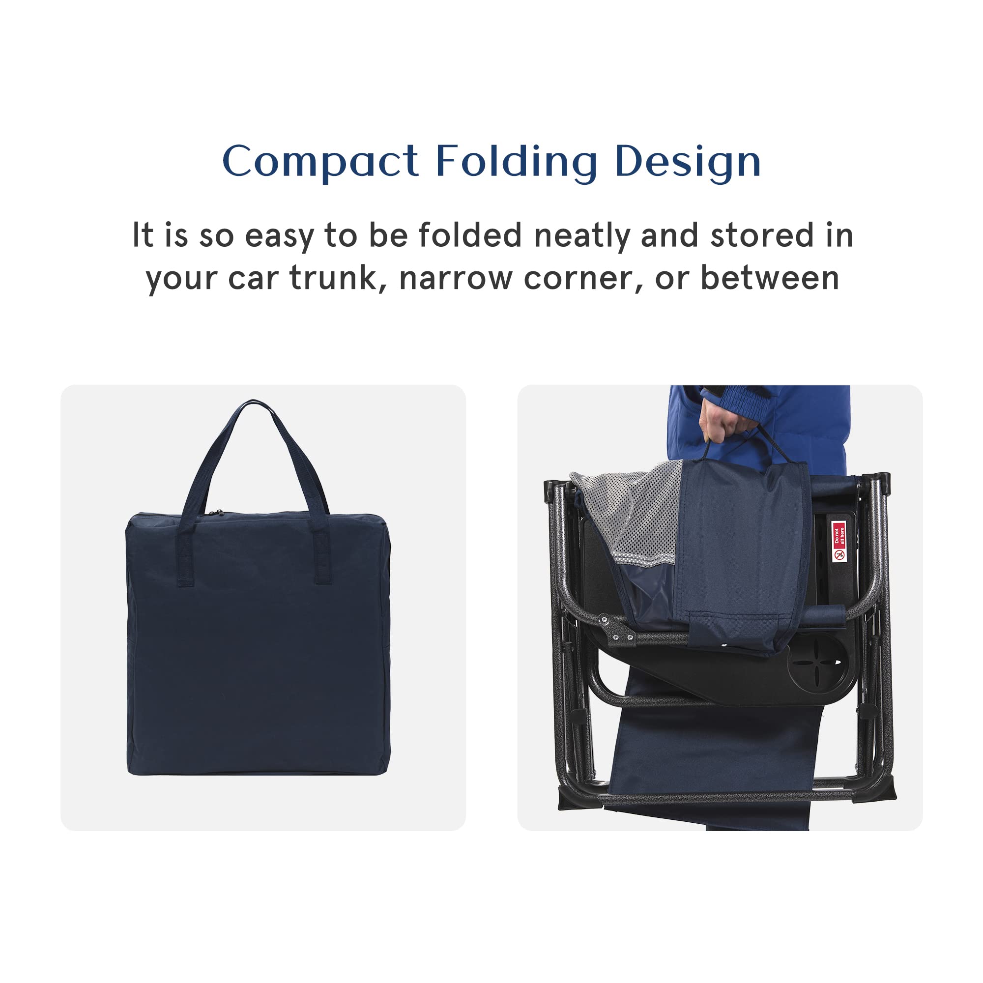 ((similar)) Coastrail Outdoor Folding Camping Chair High Back Padded Lawn Chair