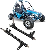 Vista 2 de UTV, puntal de dirección para nudillos, 1 par de accesorios para bicicleta cuádruple, resistente, 16.535 in para kart