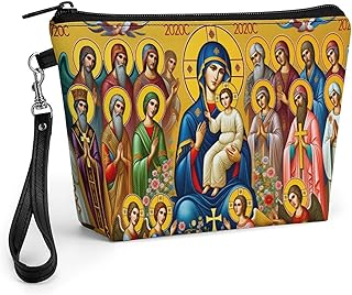 Religious Icon Art Handheld Cosmetic Bag With...