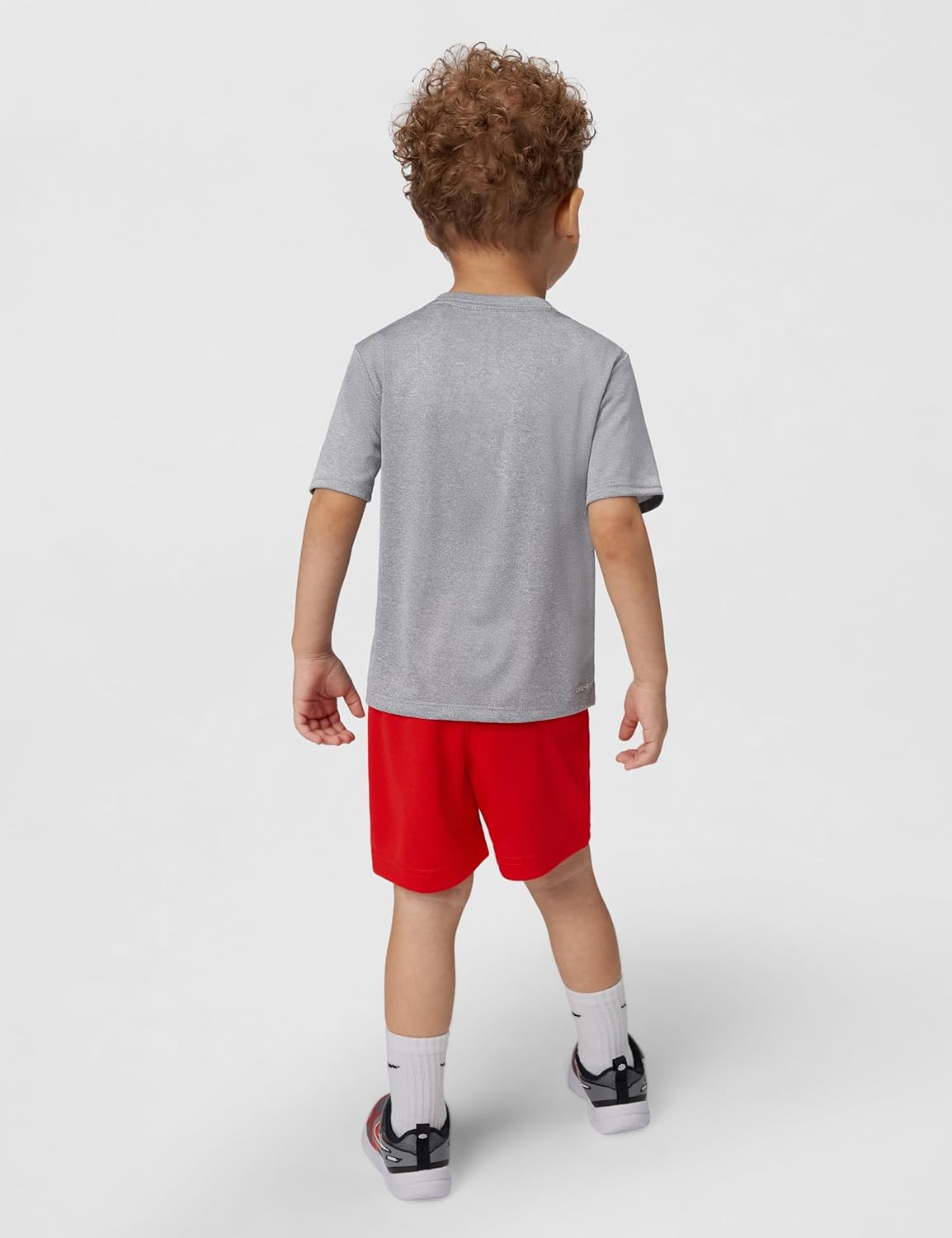 Nike Boys' Dri-FIT Just Do It T-Shirt and Mesh Shorts 2-Piece Outfit Set - Image 3