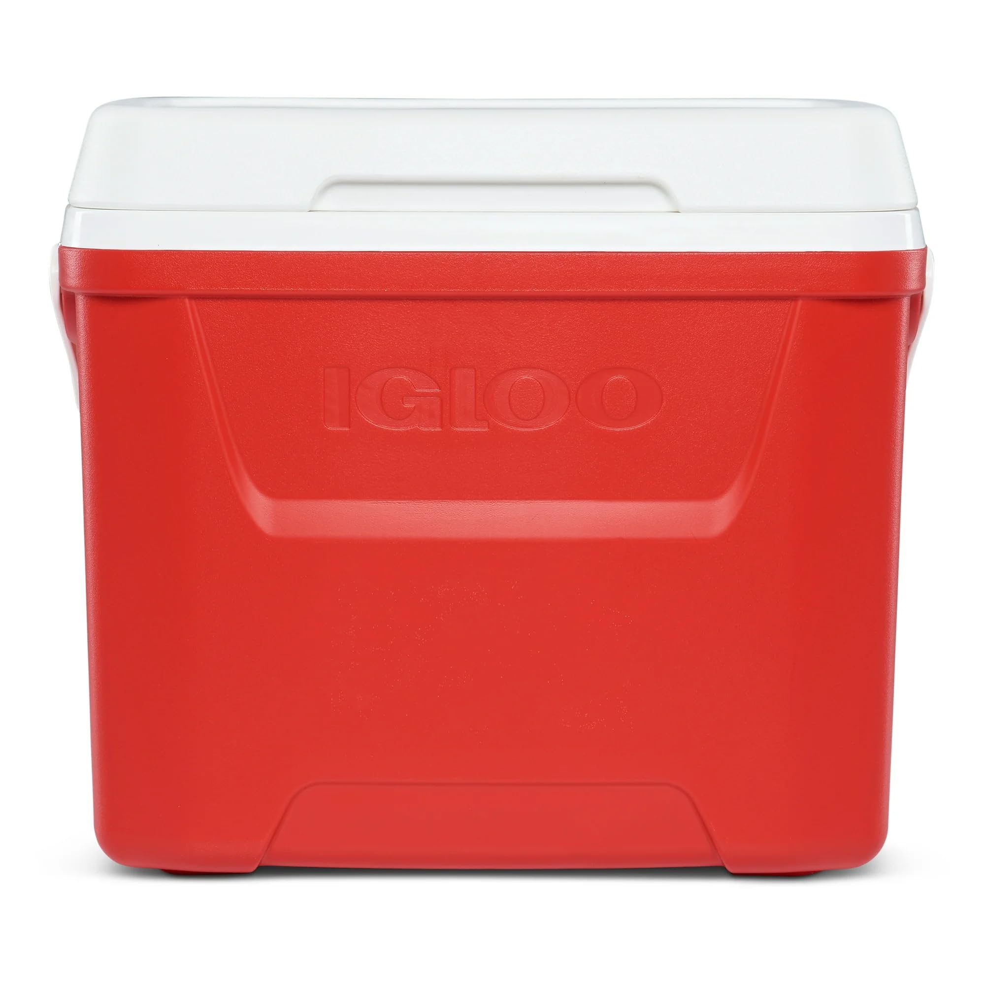 Igloos Cooler Hard-Sided Ice Chest, Insulated Portable Cooler, Heavy-Duty, Leak-Resistant Lid, Lightweight Ergonomic Handle
