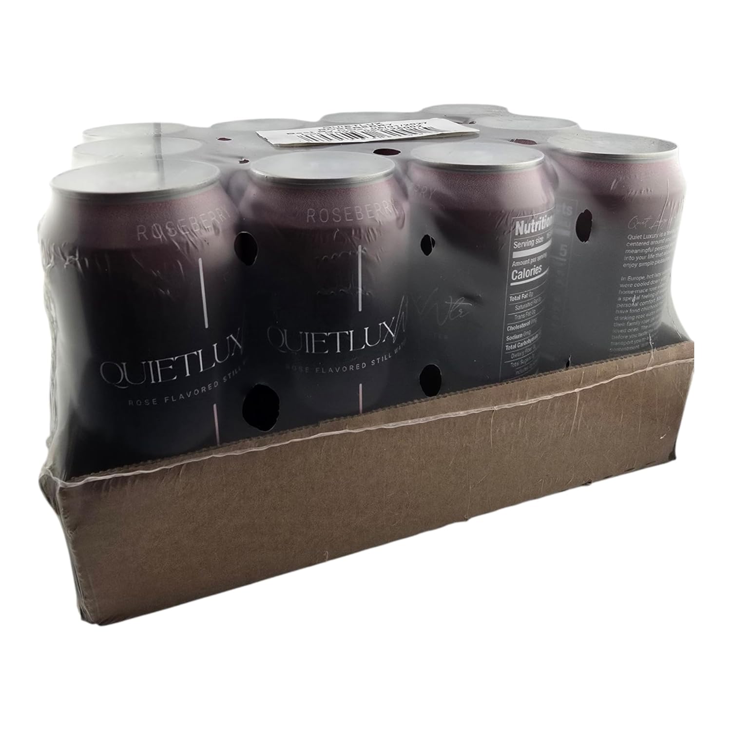 QuietLuxWtr - Roseberry (Case of 12 16fl oz cans)