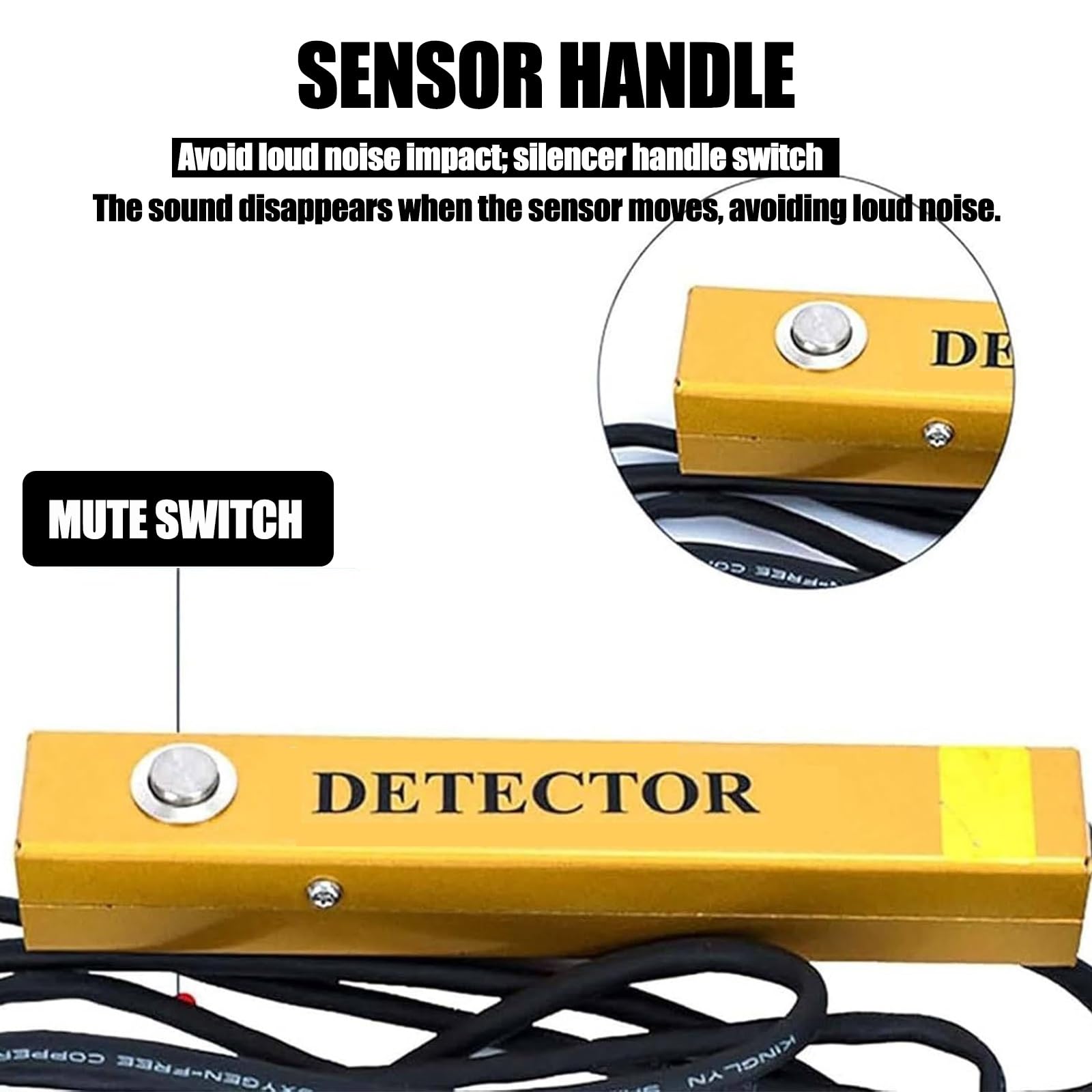 Sensor de geófono de Fugas de Agua, Detector de Fugas de Agua de tuberías de Instrumentos,para DeteccióN De Fugas En CalefaccióN por Suelo Radiante