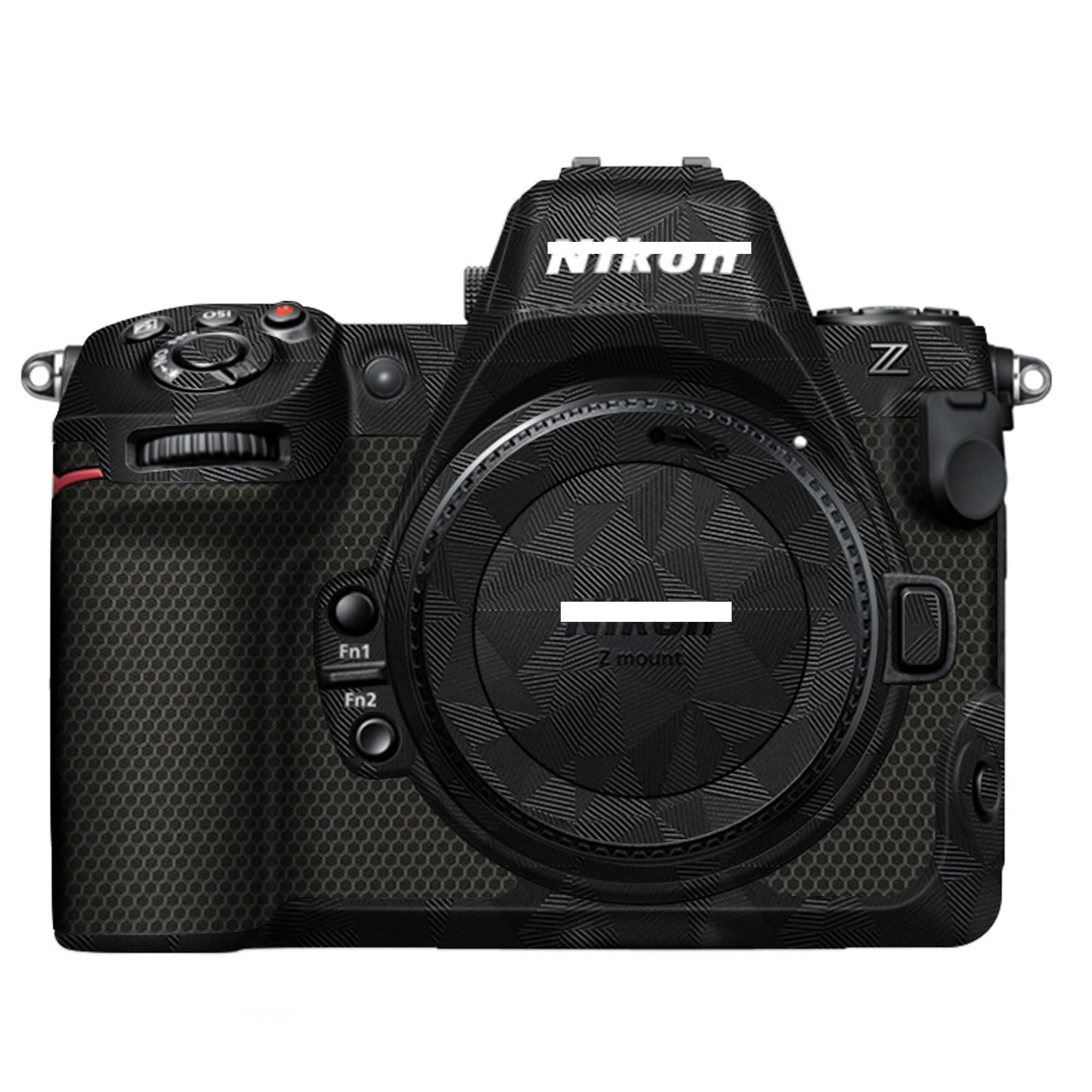 ZZQ&CCF Mebont Camera Cover Skin Sticker for Nikon Z8 Anti-Scratch Camera Body Skin Cover Film #Triangle Black