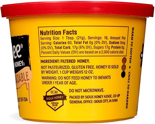 Miniatura 2 de Sue Bee Miel de trébol hilado 12 oz (paquete de 2)