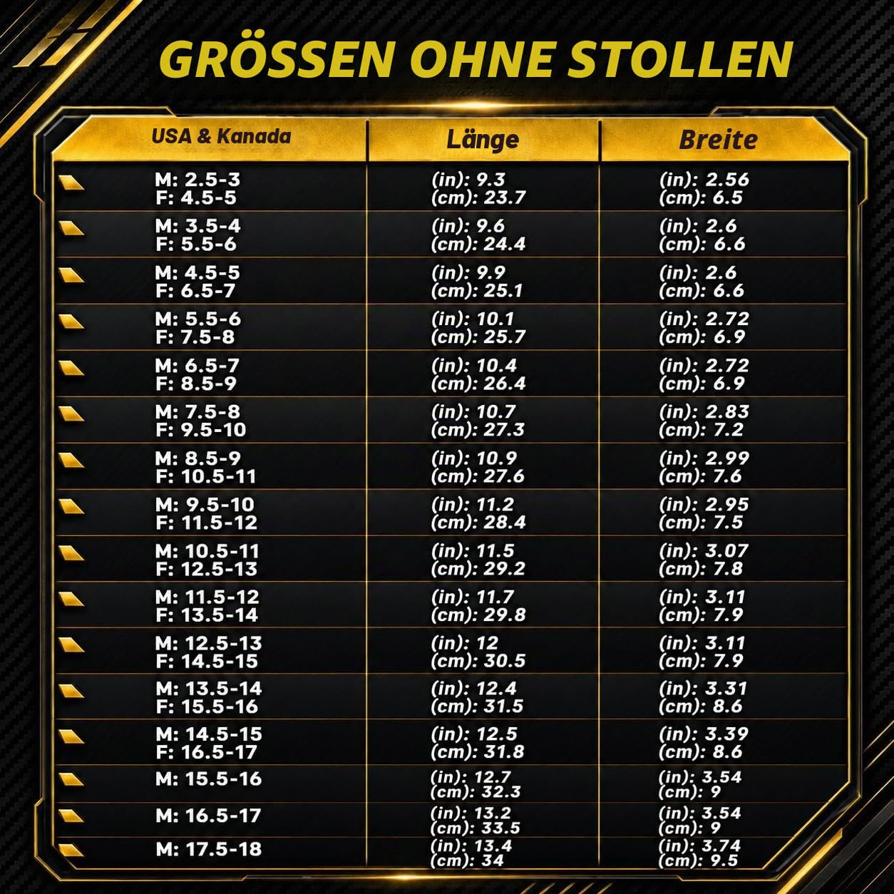 VKTRY Performance Einlegesohlen – Gold VKs – Kohlefaser Stoßdämpfende Sportschuh-Einlegesohlen für Pro Laufen, Basketball, Leichtathletik – Verbesserte Explosivität, Verletzungsschutz und Erholung,