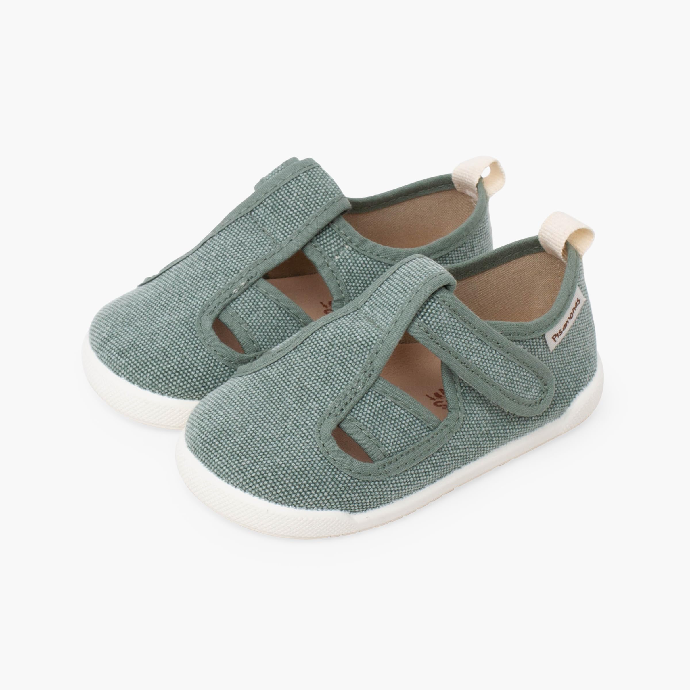 Pisamonas Sandalias Barefoot Lona Cangrejera Niño