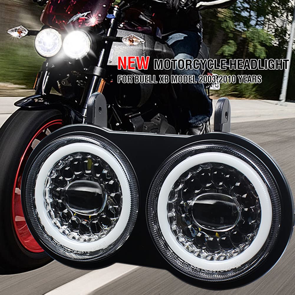 Verreikende LED-koplampen mistlampen voor de Harley-Davidson XR 1200