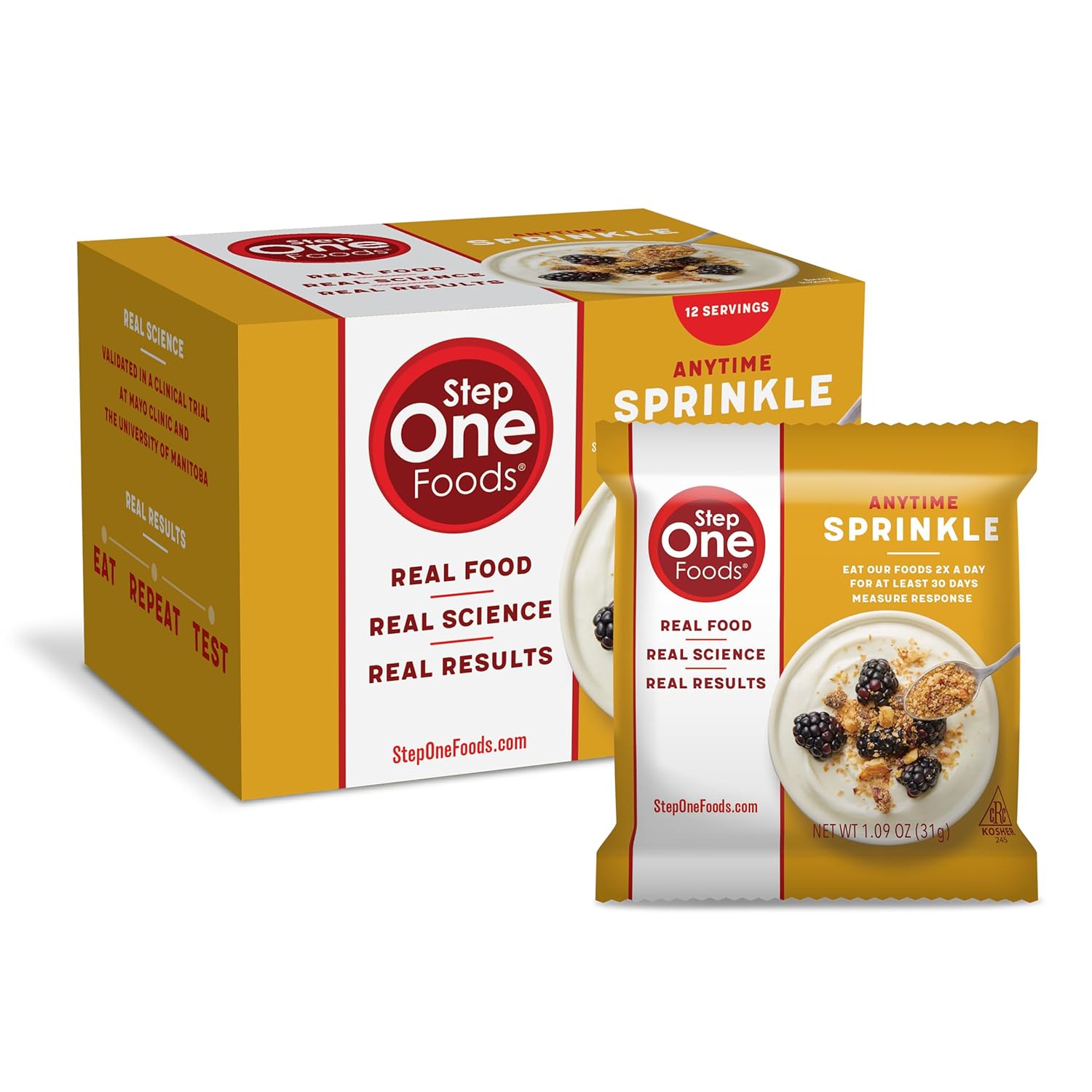 Step One Foods Anytime Sprinkle, Heart Healthy... Step One Foods Anytime Sprinkle, Heart Healthy...