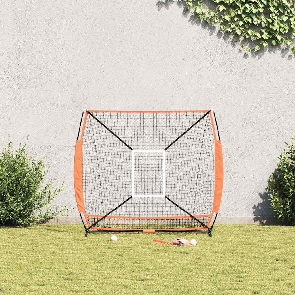 Baseball-Trainingsnetz, 180 x 89,5 x 152,5 cm, Schutzschirm für Baseball, Hinterhof, Strand, Garten