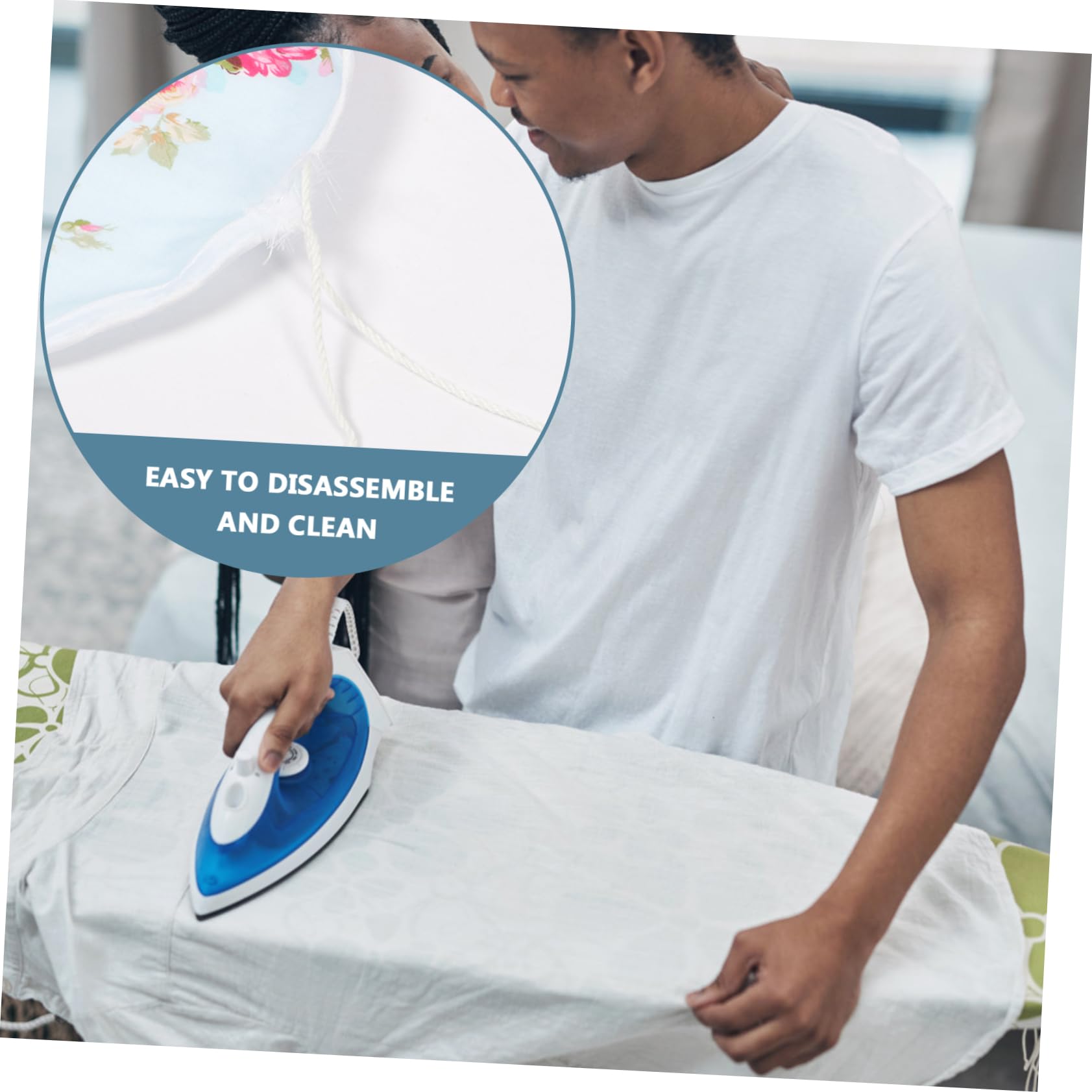 Cabilock 5 Piezas Funda para Tabla De Planchar Partes De La Tabla De Planchar Cubiertas Duraderas para Mesas De Planchar Cubierta Protectora Cubierta De Mesa De Planchar Paño Colorful