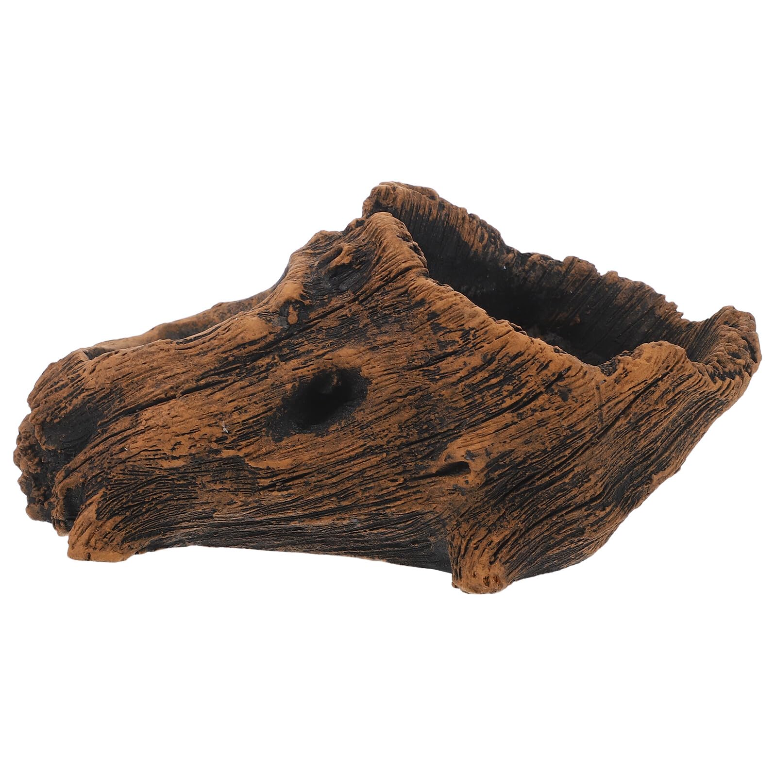 Pots de jardin pour bonsaïs haut de gamme style jardinière souche bois