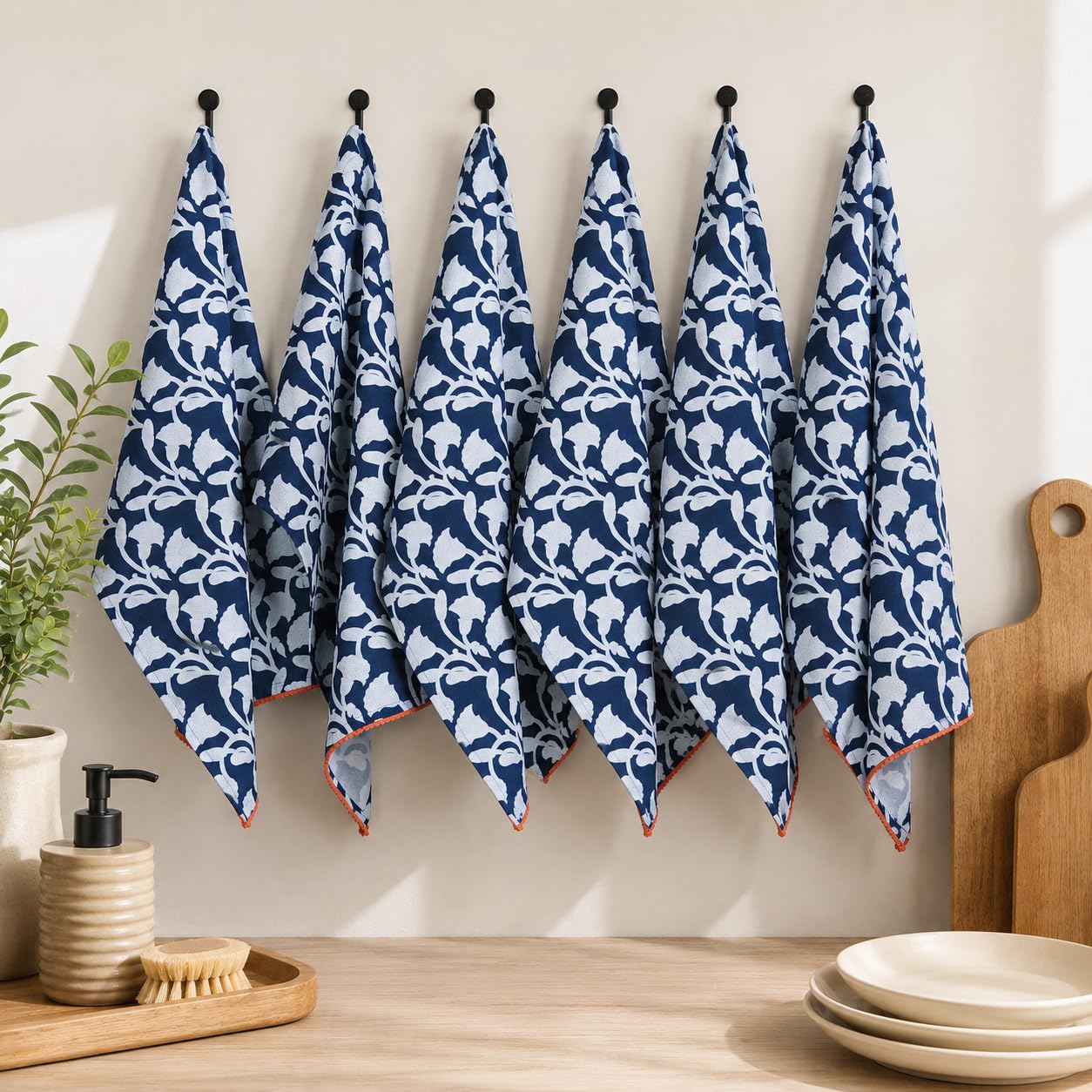Paños de cocina de algodón TARAN LIVING para mantener tu hogar limpio y elegante
