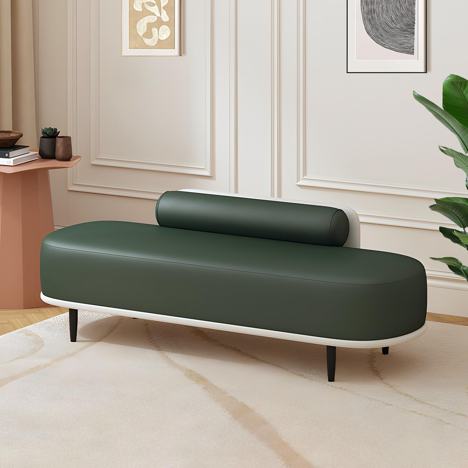 Ottomane de salon pour rangement intérieur chic et discret