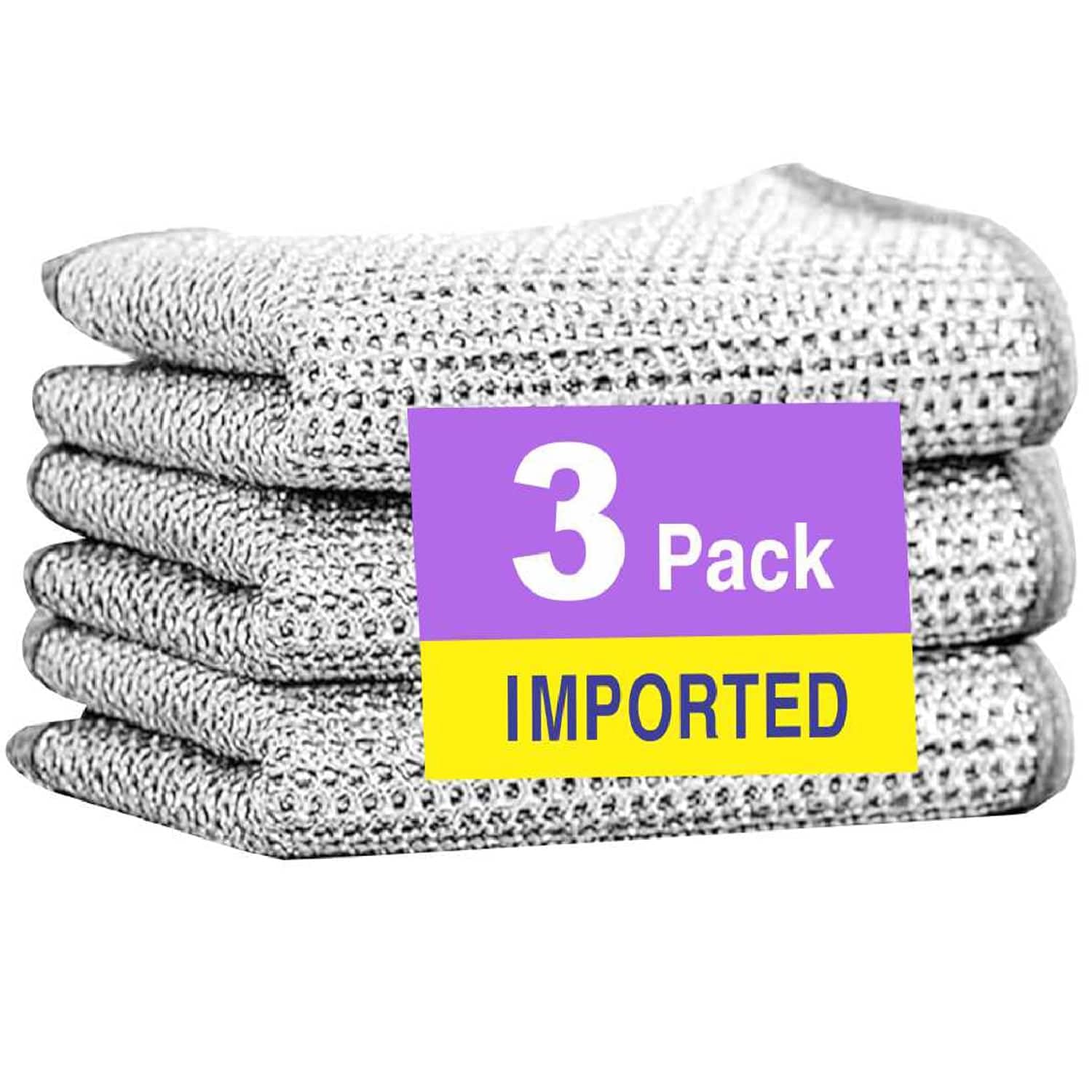 See full amazon price history chart for VIKAT Multipurpose Dishwasher Scrubber Wire Dishcloths Non Scratch Steel Wire Mesh Dish Cleaner Scrub for Washing Dishes, Sinks, Counters | Easy Rinsing, Machine Washable – Pack of 3 VIKAT Multipurpose Dishwasher Scrubber Wire Dishcloths Non Scratch Steel Wire Mesh Dish Cleaner Scrub for Washing Dishes, Sinks, Counters | Easy Rinsing, Machine Washable – Pack of 3 (B0D1GHDN3M) Amazon Price History, Amazon Price Tracker