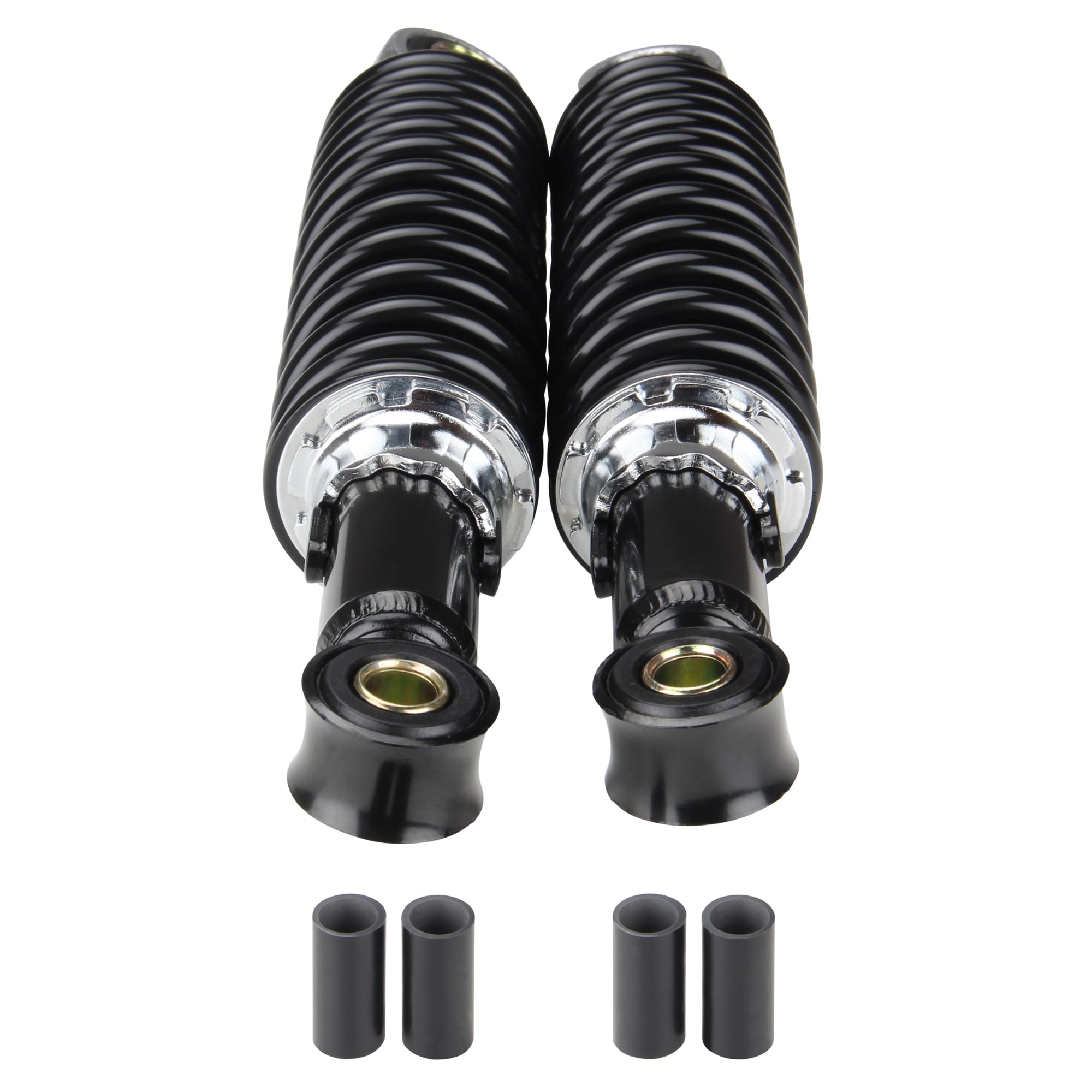 Stoßdämpfer Federbein Set 240mm Schwarz für Zündapp Hercules Kreidler Simson Puch Mofa Moped Mokick