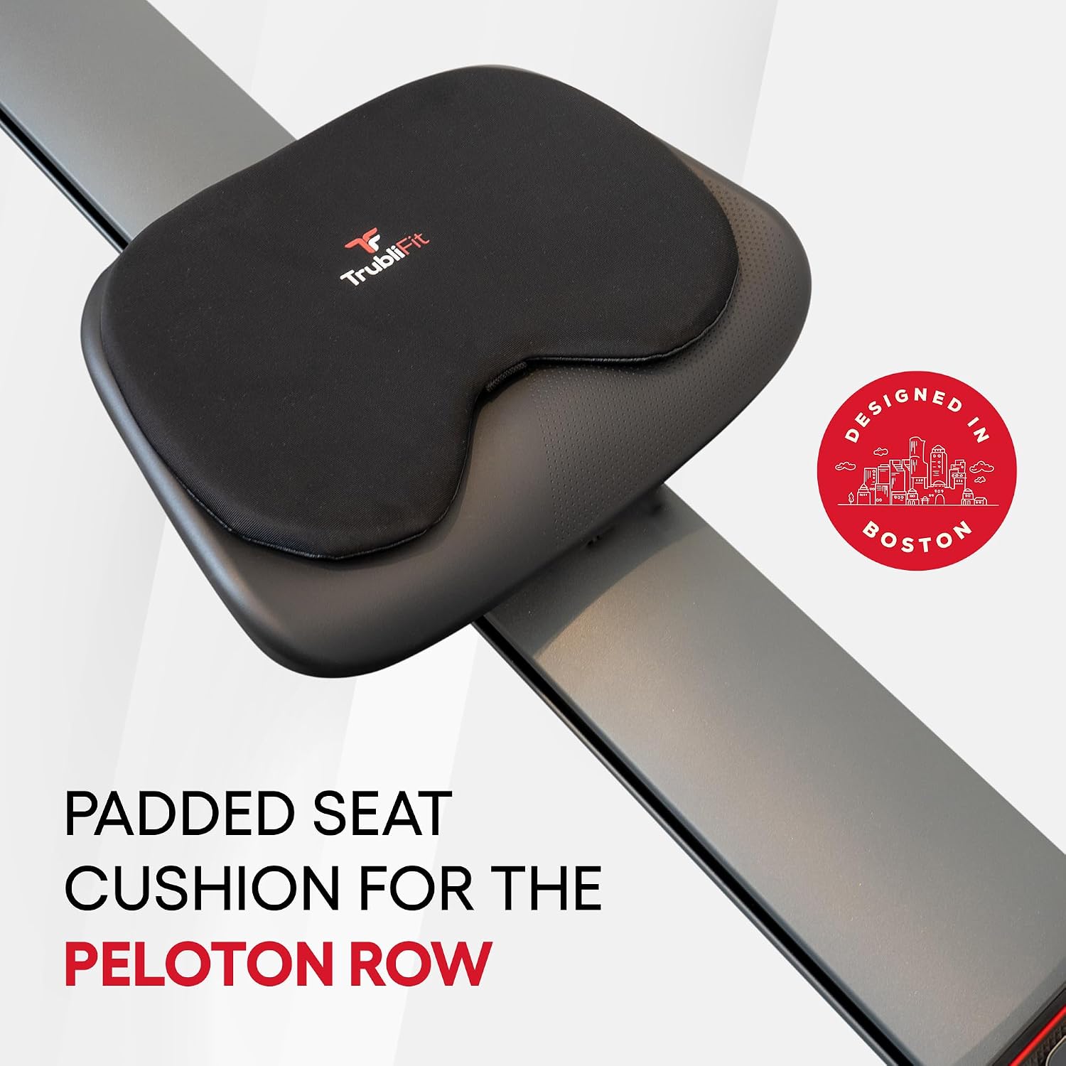 Gel Seat Cushion for Peloton Row, Concept 2, Hydrow, NordicTrack & Rowers | Padded Seat Cushion for Peloton Row, Pressure-Relief Cushion for Men & Women, Fits Concept2, Hydrow, NordicTrack & WaterRower