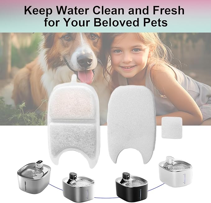 Filtro para Fuente de Agua para Gatos Jsjyuan, 6 Unidades miniatura 7