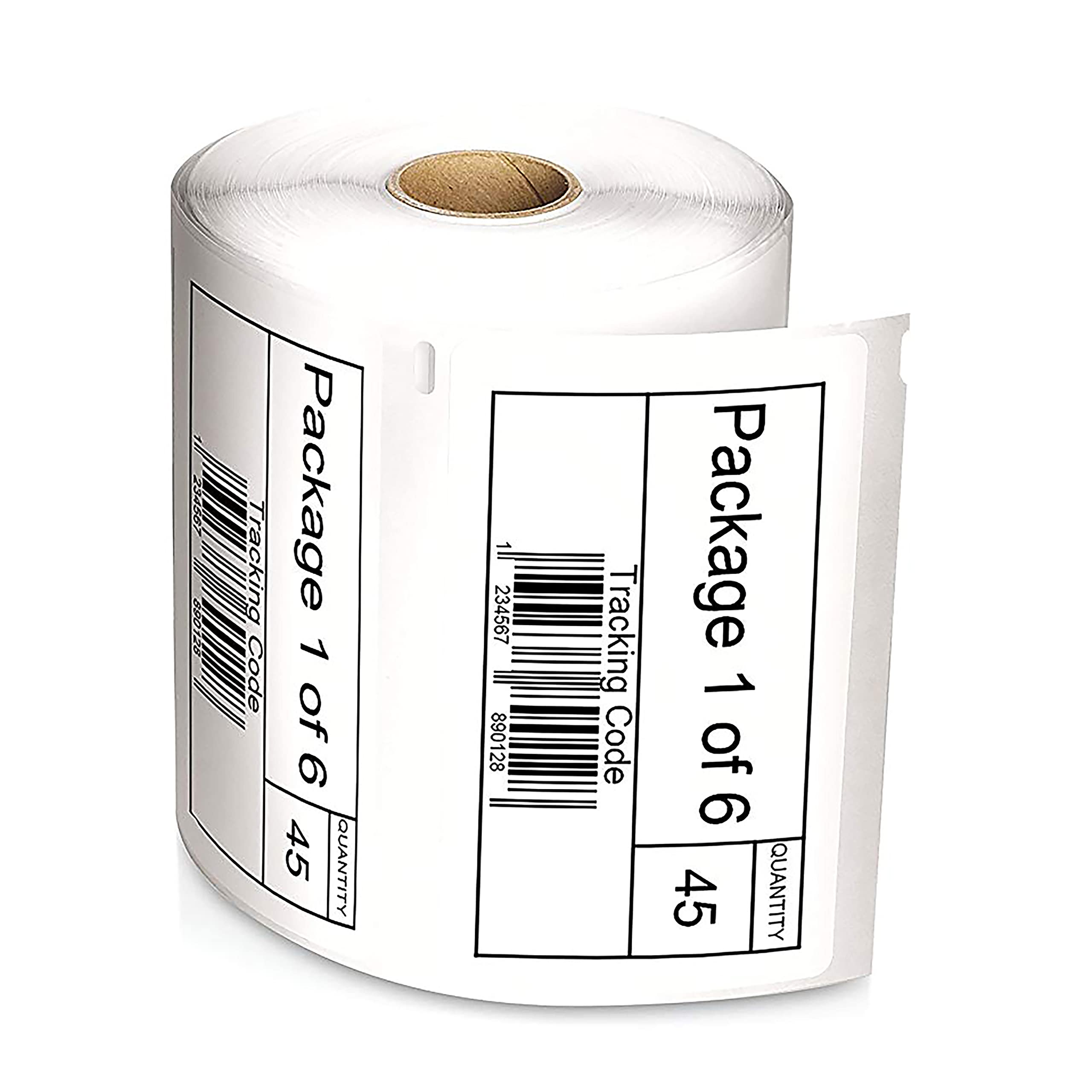 Oryginalne wydajne etykiety wysyłkowe DYMO LabelWriter | Etykiety DYMO do drukarek etykiet LabelWriter (59 mm x 102 mm) | 2 rolki po 575 etykiet (1150 etykiet wysyłkowych)
