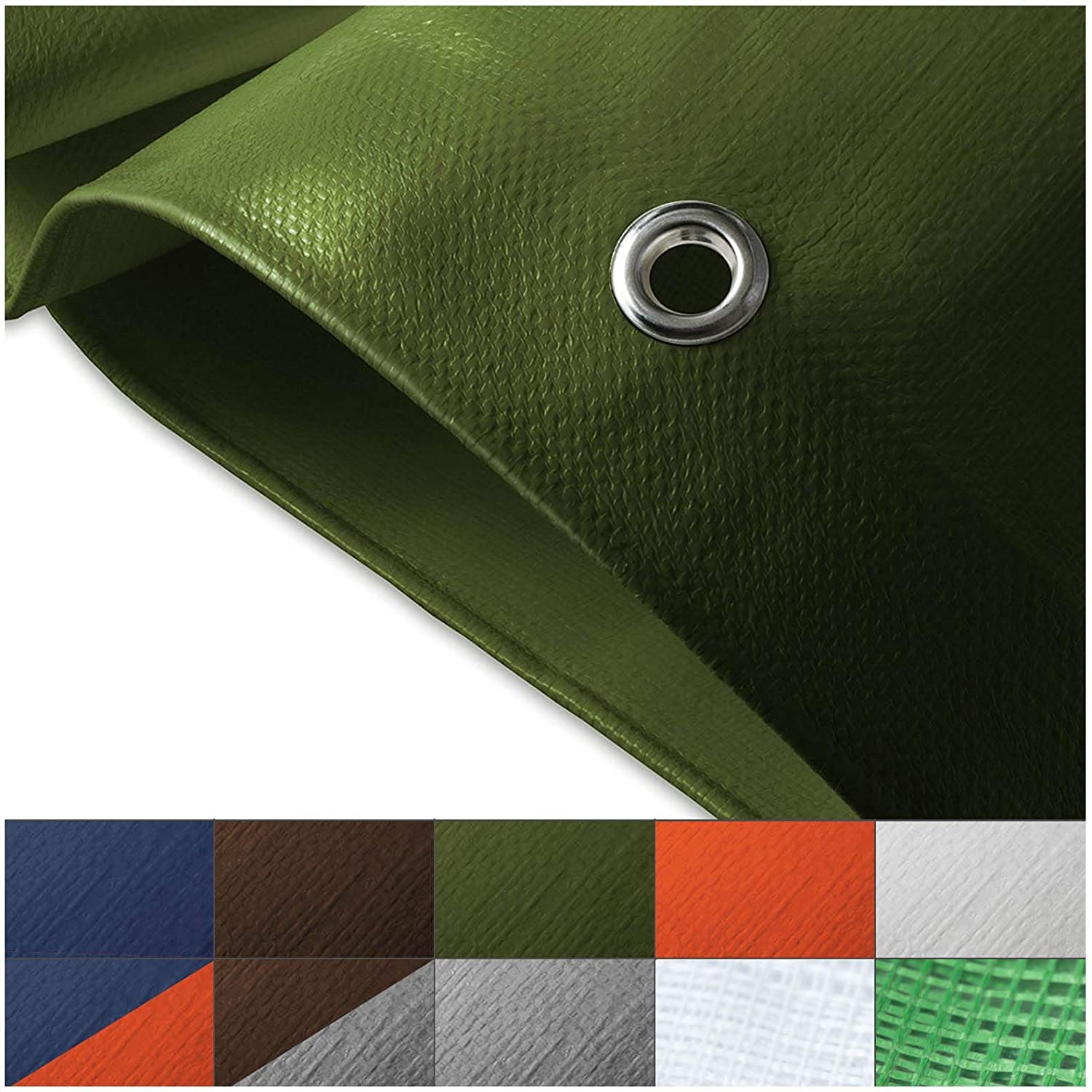 Floordirekt | Toile Multiusage Avec Oeillets | Bâche De