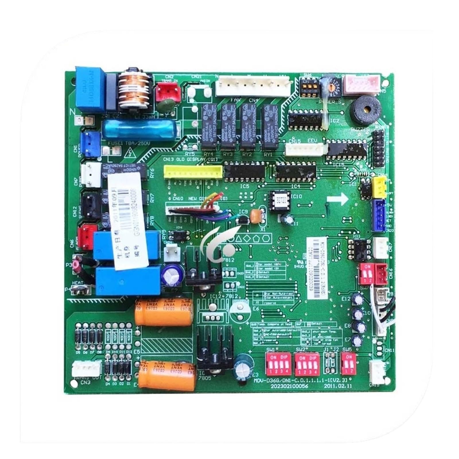 Riswekfw A Board Used For Air Conditioning Computer Board Motherboard Mdv-D36g/Dn1-C.d.1.1.1.1-1 Mdv-D36g/Dn1(A Board)