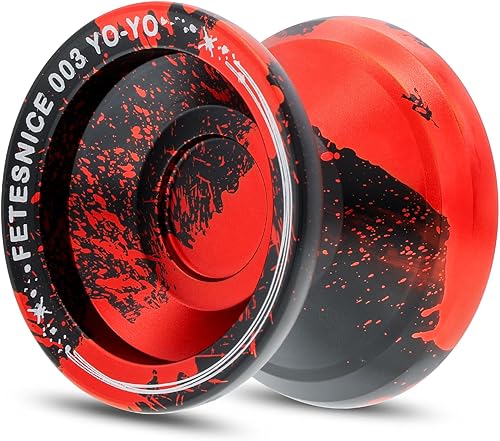 Miniatura 7 de FETESNICE Yoyo Yoyo profesional sensible para niños principiantes, yoyos que no responden para adultos, truco de metal para jugadores avanzados,