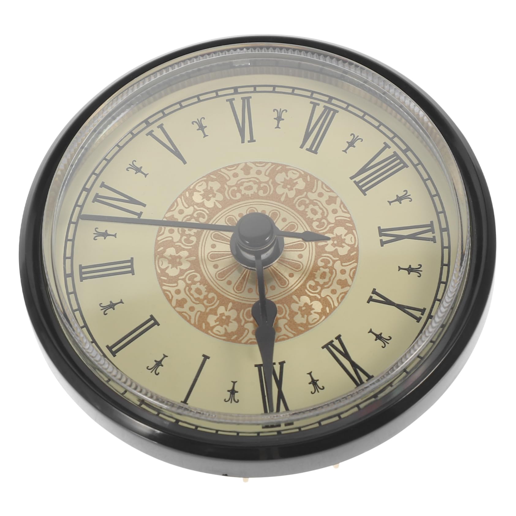 MAGICLULU 5 Stück Vintage DIY Uhrwerk mit Romanischen Ziffern Inlaid Clock Head Präzise Zeitmessung für Selbstgemachte Langlebig