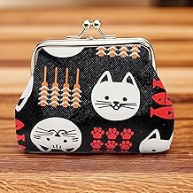 Coin Purse (Black) - Compact Zipper Wallet for Cash & Small Items