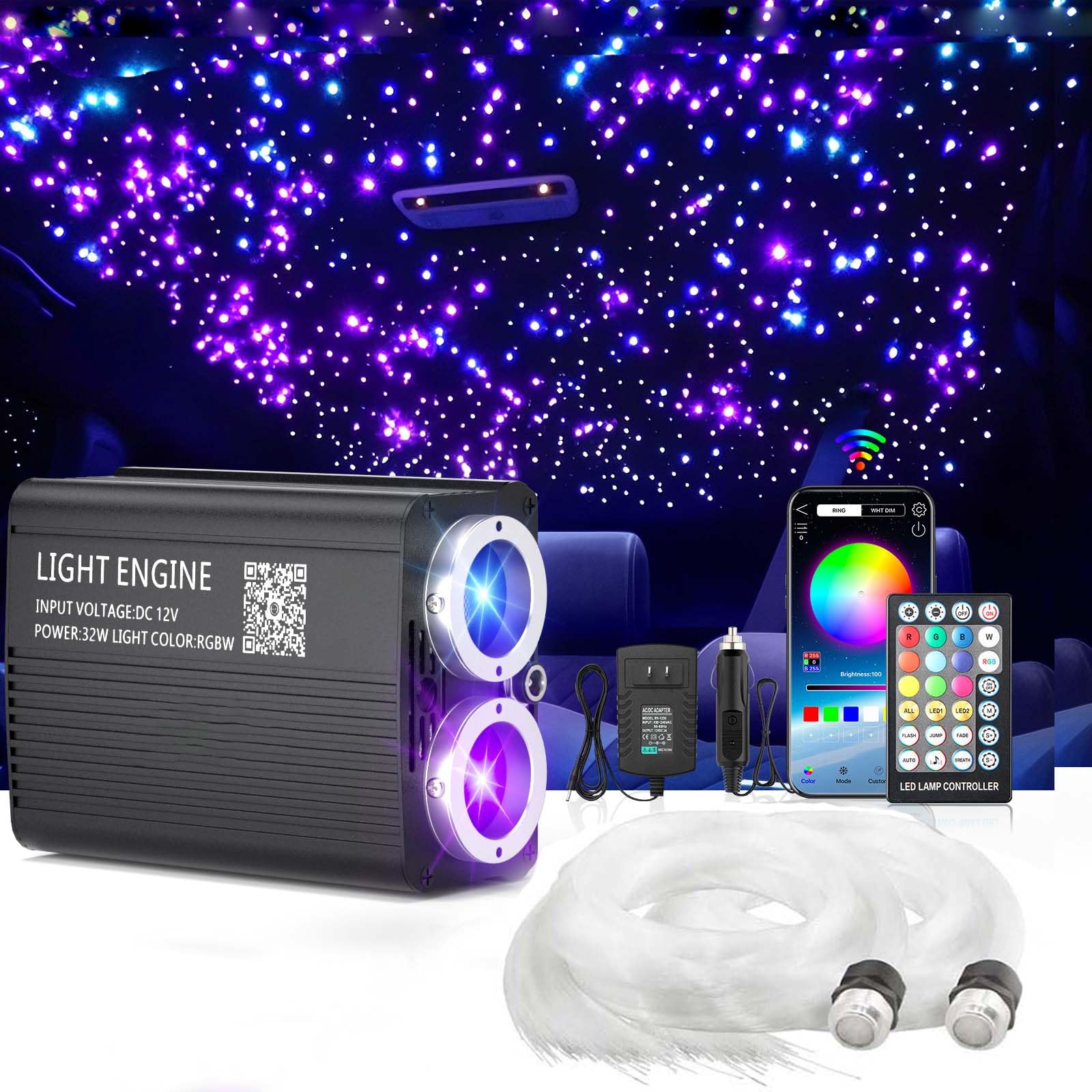 Amazon.com: Starlight Headliner Light : Dual Color Effect with
