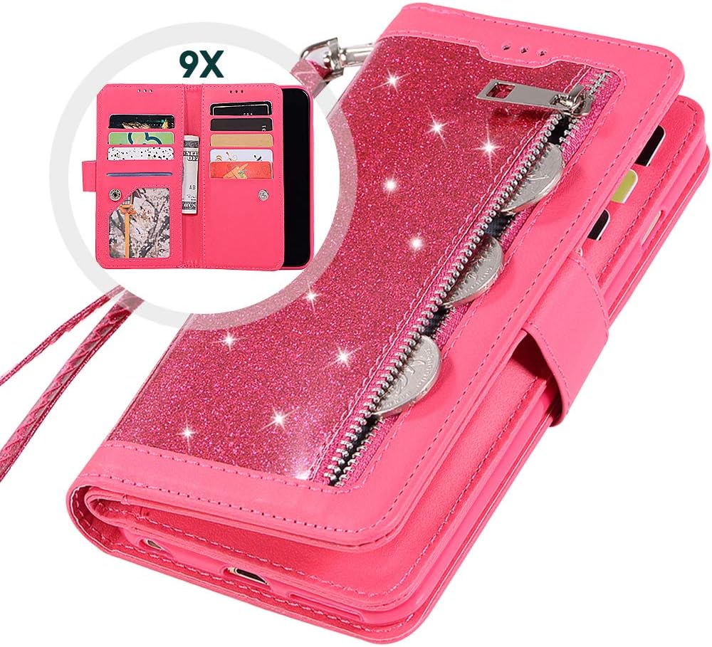 Iphone 11 glitter wallet case Clearance