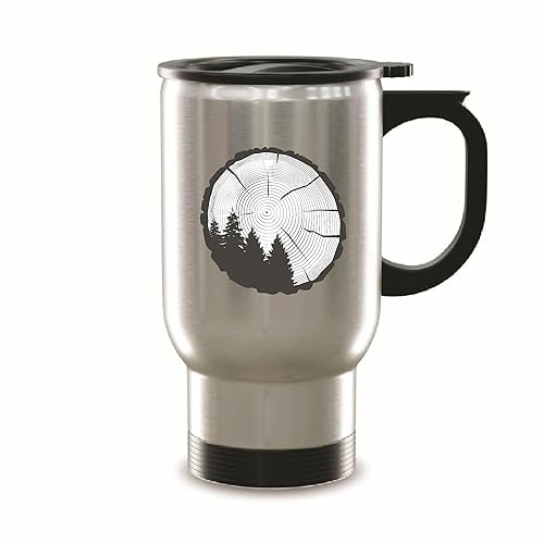 Tree Design Gifts for Nature Lovers Unique Presents for Everyone 14oz Steinless Steel Travel Mug