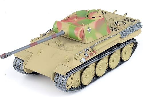 Corgi Tanque fundido a presión - CC60215 Panzerkampfwagen V Panther - Ausf D - Juguete militar alemán de tanque de metal detallado vehículo blindado