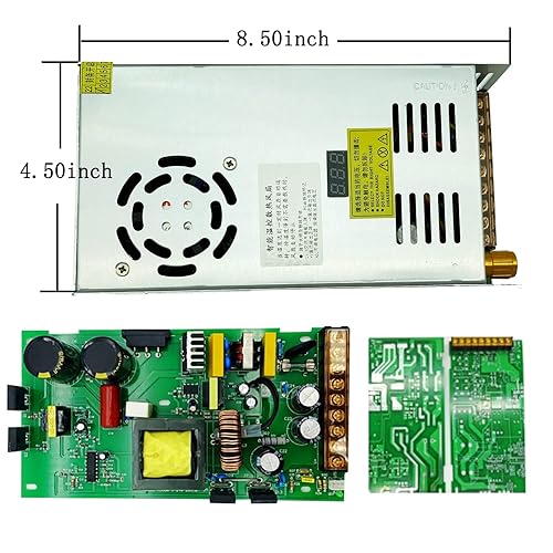 Miniatura 2 de Transformer AC-DC 0-24V ajustable 20A480W pantalla digital de voltaje regulado DC fuente de alimentación de conmutación se adapta al motor de