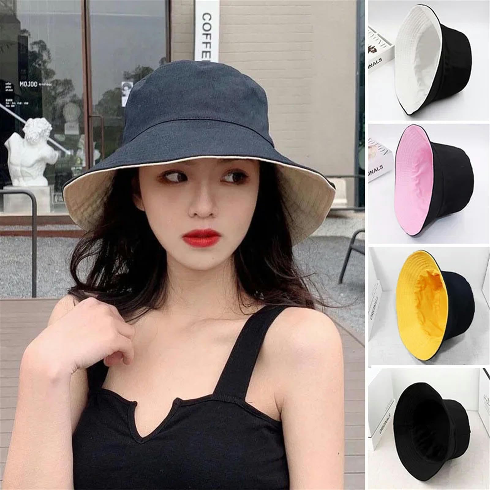 Fischerhut Mode Flat Top Eimer Hut Für Männer Frauen Klassische Fischer Hüte Unisex Outdoor Sun Visor
