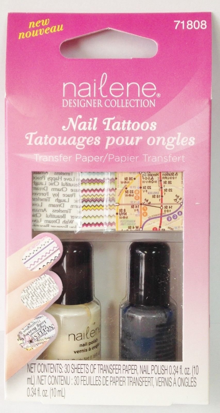 Nailene Designer Collection Nail Tattoos 71808
