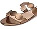 Jack Rogers Greglen Slide - Metallic Nappa - Right View