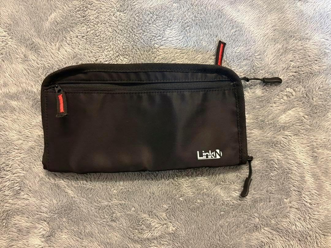 【⑤ 未使用】 LinkNオープン式セキュリティケースブラック おまけ付