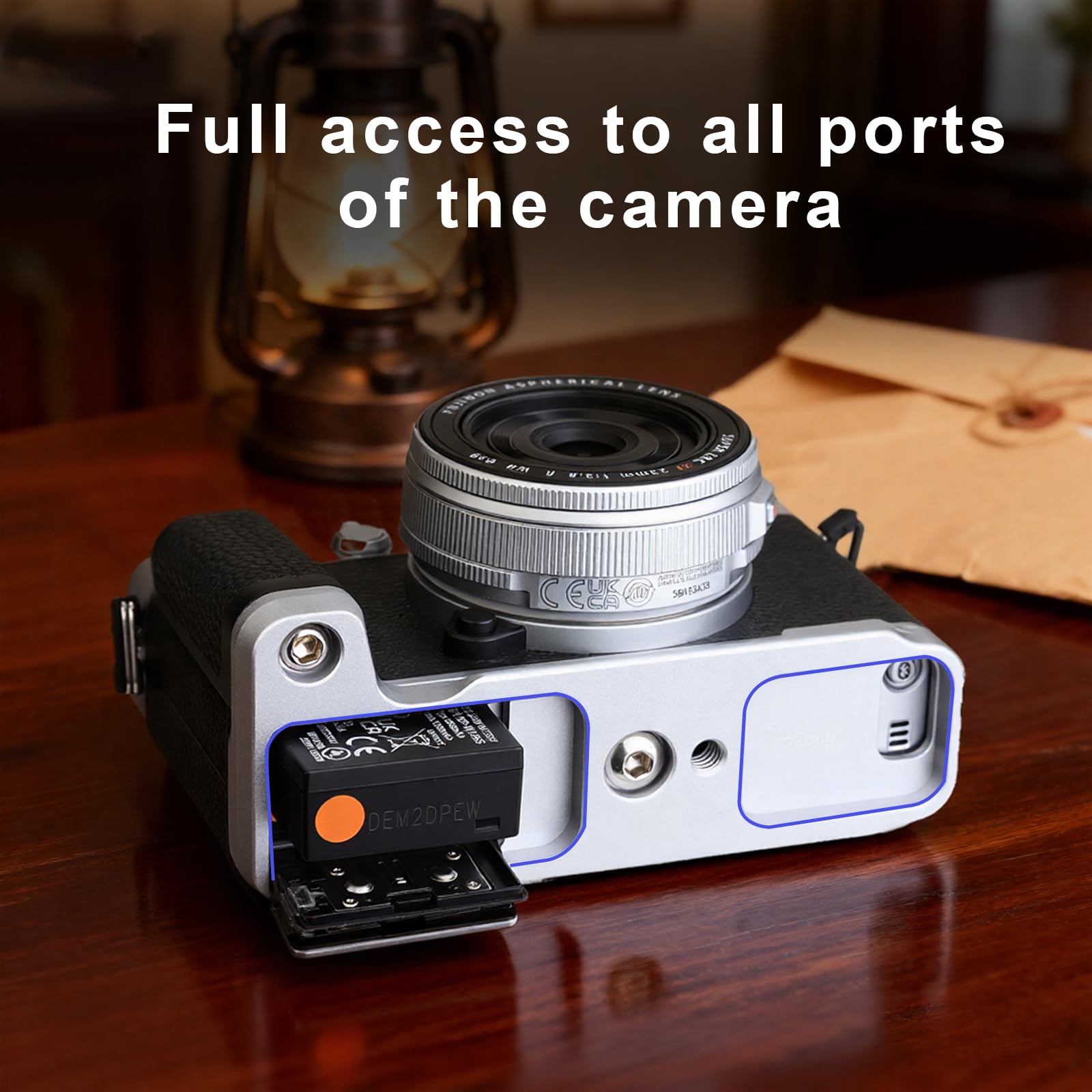 Amazon.com : Haoge Handle HandGrip for Fujifilm X-E5 Camera Body L