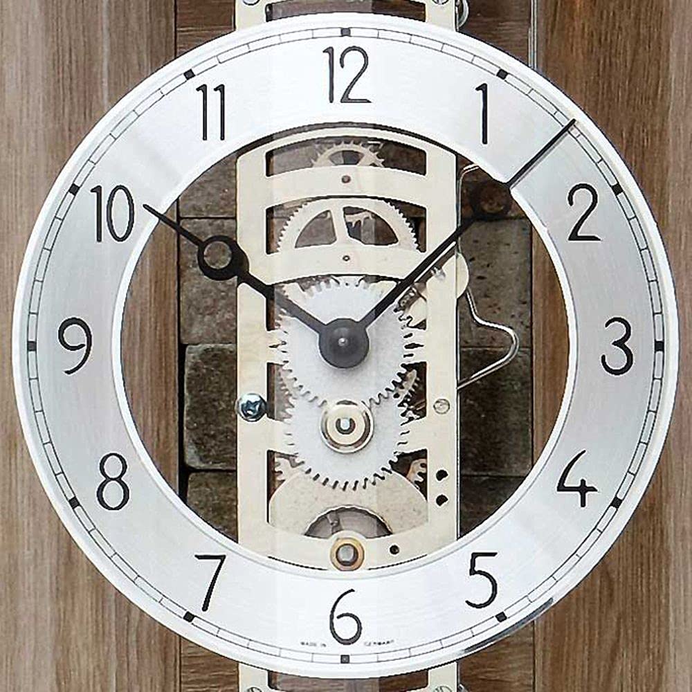 JG AMS 2724 Regulateur Regulator mit Pendel mechanisch Holz Sonoma Optik