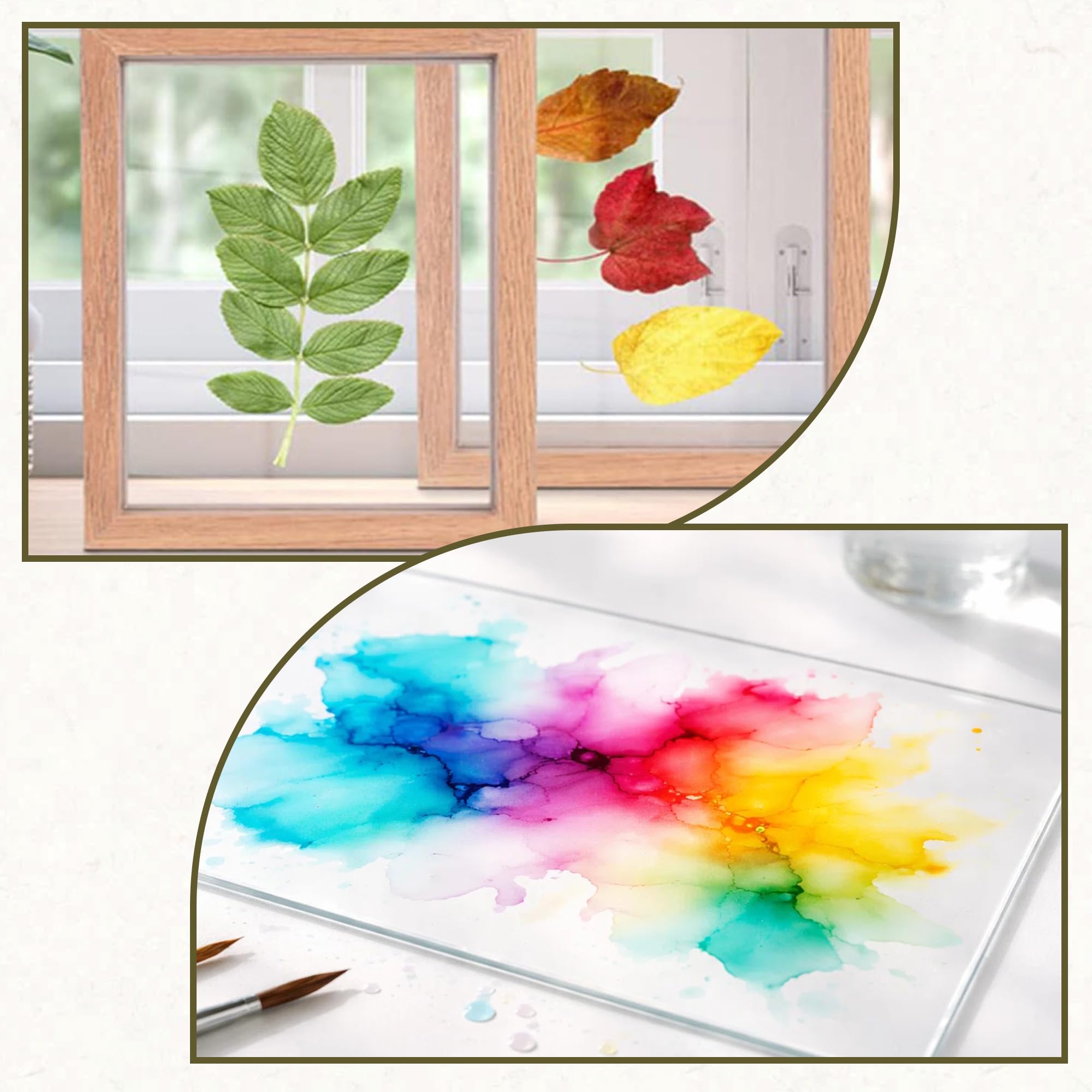 Placa de Acrílico 53 x 100 cm con Película Protectora Placa Acrílico Transparente Resistente Al Agua y Fácil de Cortar para Decoración, Pantalla, Pintura, 5mm
