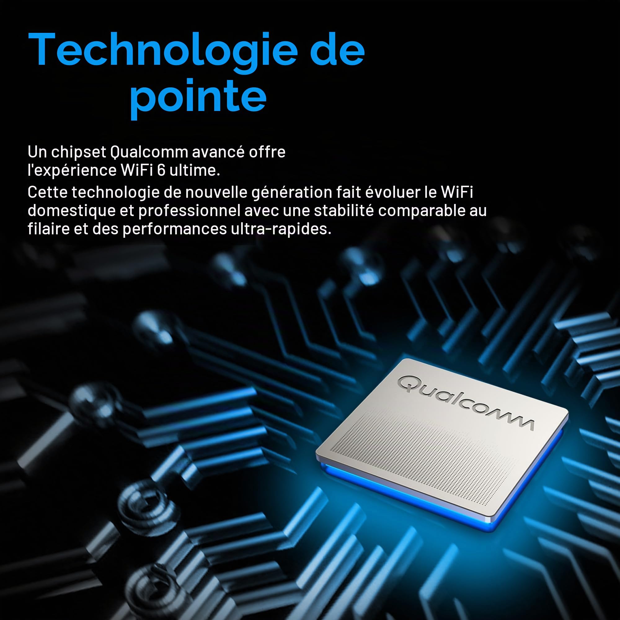 Linksys Classic Micro Pro 6 – Routeur WiFi 6 Mesh Double Bande (AX5400) – Routeur Internet sans Fil Gigabit, Jusqu’à 5 400 Mbit/s, 35 appareils ou Plus, portée de 250 m²